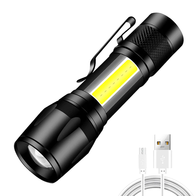 Mini Lanterna Tática LED