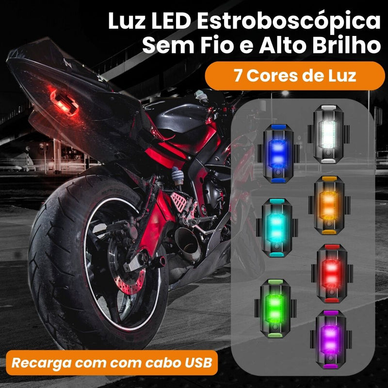 Kit de Luzes LED Estroboscópica - COMPRE 2 LEVE 4