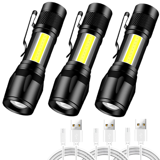Mini Lanterna Tática LED