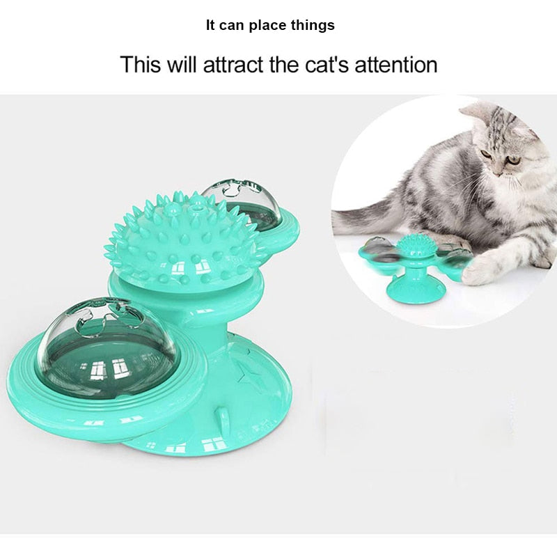 Brinquedo Giratório Para Gatos