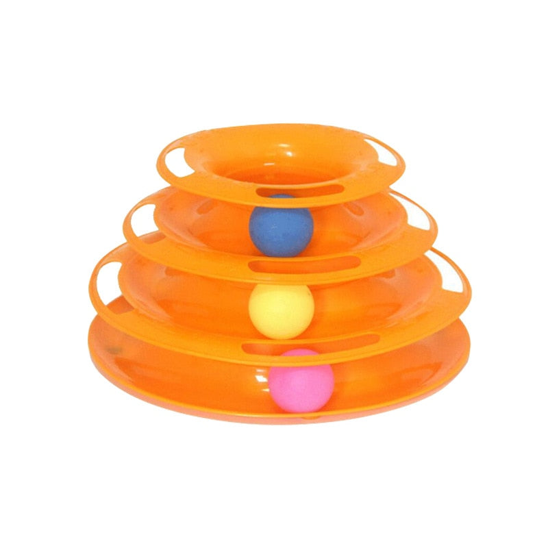 Torre de bolinha para gato